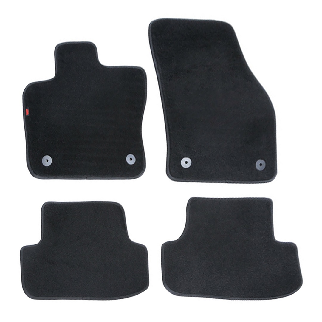 Audi Q2 11/2016+ Μαρκέ Πατάκια Μοκέτας Σετ 4τμχ της Lampa μαύρα χωρίς κουμπώματα 1 Audi Q2 11/2016+ Μαρκέ Πατάκια Μοκέτας Σετ 4τμχ της Lampa μαύρα χωρίς κουμπώματα